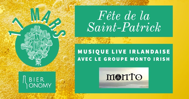 Saint Patrick 2023 Bar Bieronomy Mondo Irish